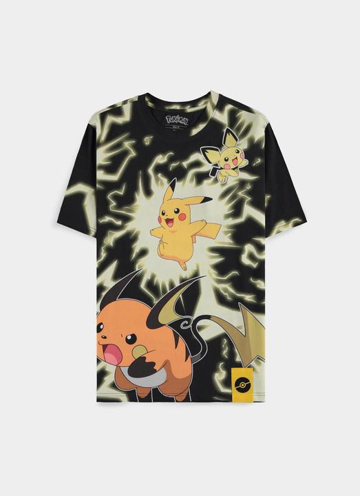 Produktbild Difuzed Pokémon - Pikachu Lightning Digital AOP Short Sleeved T-shirt - L (L)