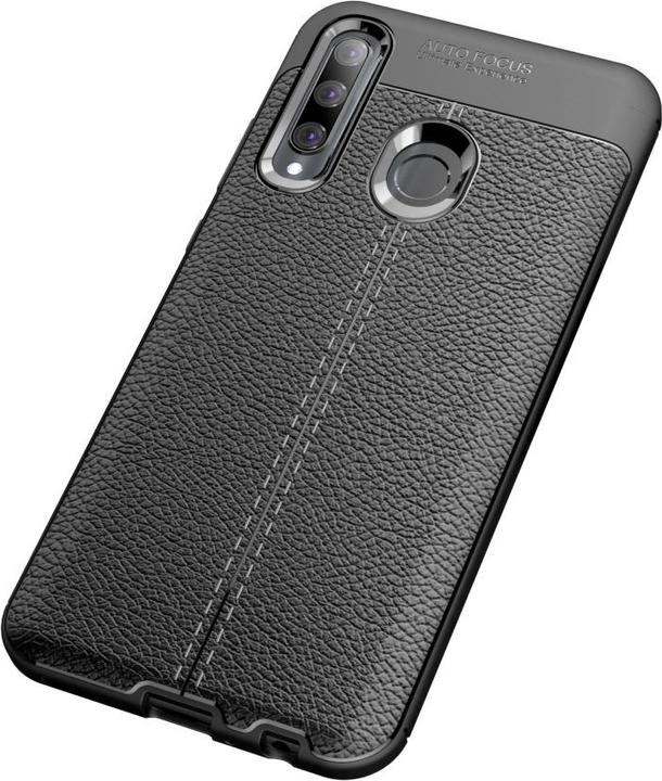 Produktbild Screenguard Huawei P Smart+ 2019 Hülle Leather Design TPU Cover (Huawei P Smart+ (2019))