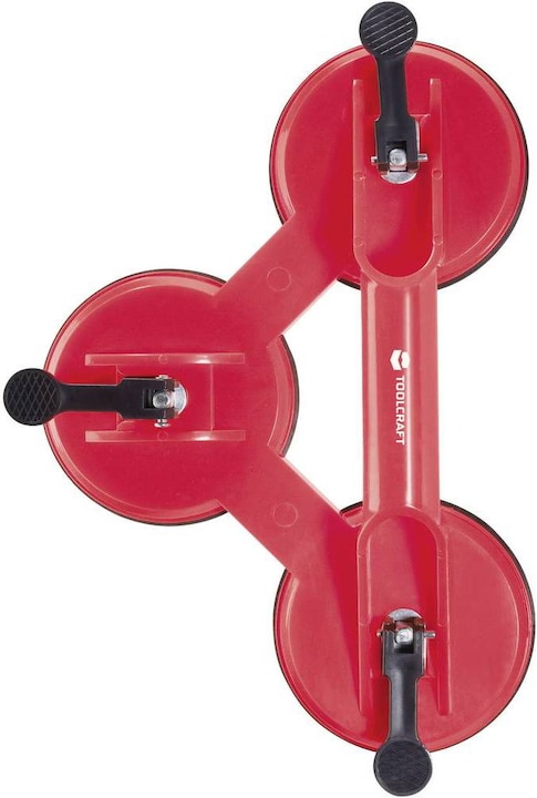 Actual product image Toolcraft 889686 Suction lifter triple support (110 kg)