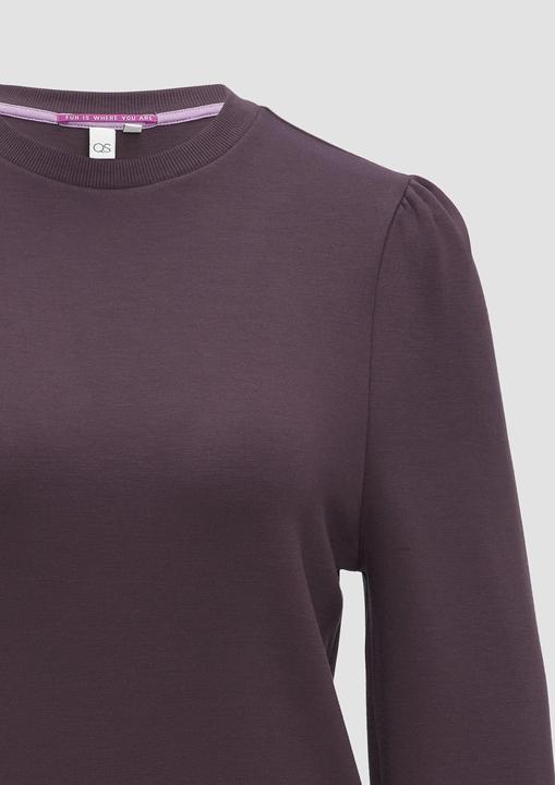 Image du produit s.Oliver Sweatshirt Viskosemix-Sweatshirt mit Puffärmeln (XXL)