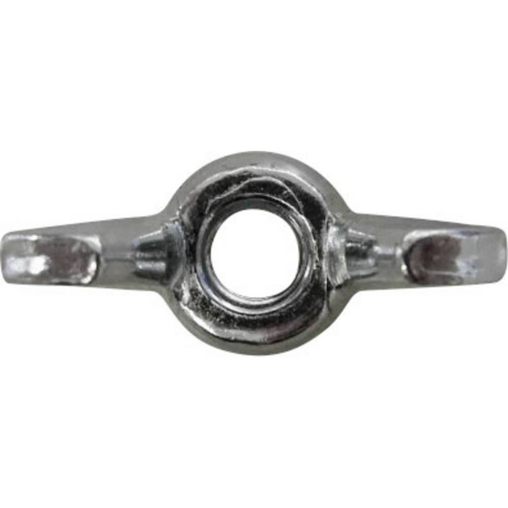 Toolcraft, Muttern + Unterlegscheiben, Flügelmuttern (M6)