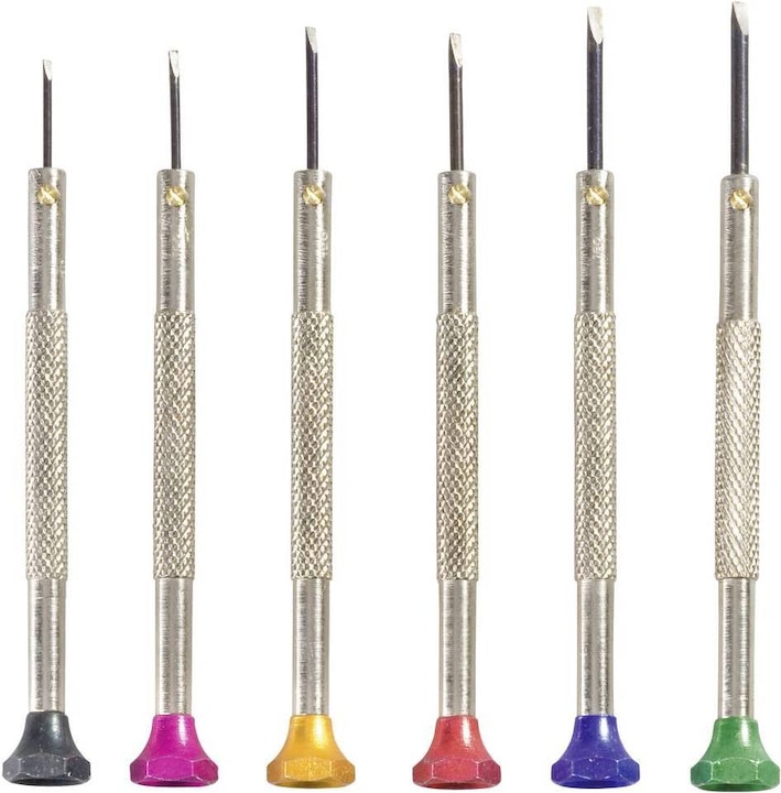 Actual product image Toolcraft Watchmaker Screwdriver Set 12pcs
