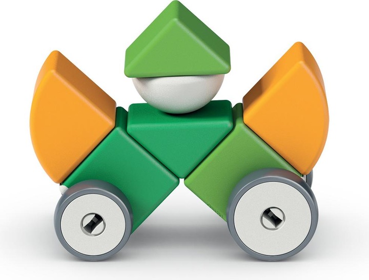 Produktbild Geomag Shapes GREEN line Wheels