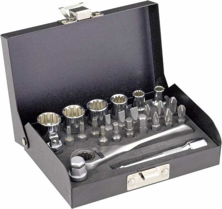 Immagine prodotto Toolcraft Set di mini cricchetti (6 mm, 3 mm, 5 mm, 4 mm)