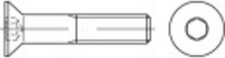 Productafbeelding Toolcraft Verzonken schroeven M3 16 mm binnen (100 Schroeven per stuk)