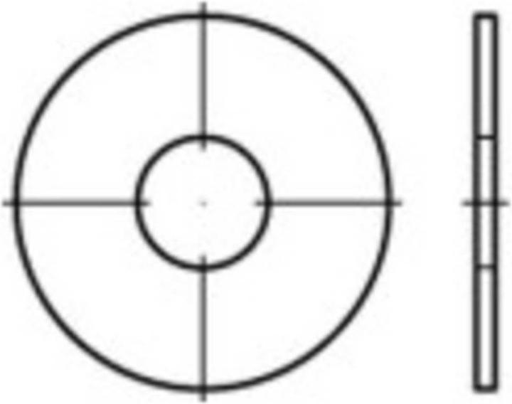 Produktbild Toolcraft Kotflügelscheiben