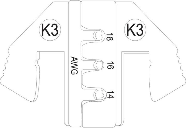 Produktbild Toolcraft Quetschbereich AWG: 14 bis 18 awg (50.60 mm)