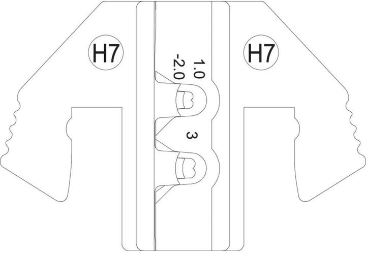 Produktbild Toolcraft Aderendhülsen Quetschbereich: 1 bis 3 mm² (51 mm)