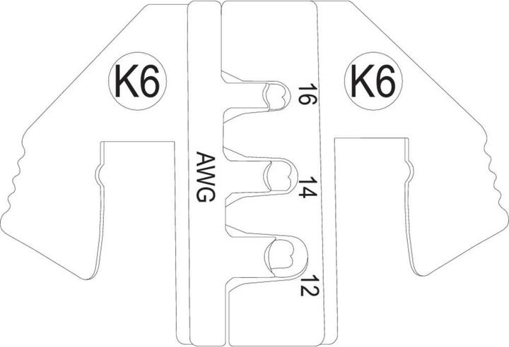 Produktbild Toolcraft Quetschbereich AWG: 12 bis 16 awg (50.80 mm)