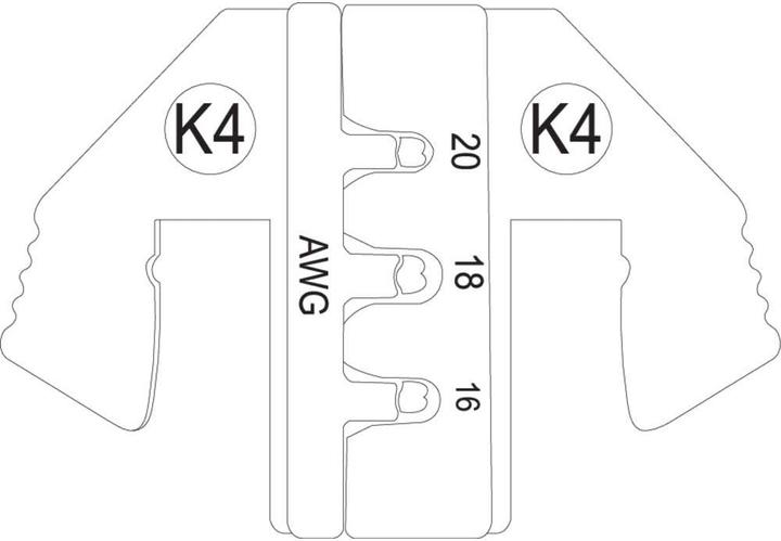 Produktbild Toolcraft Quetschbereich AWG: 16 bis 20 awg (50.70 mm)