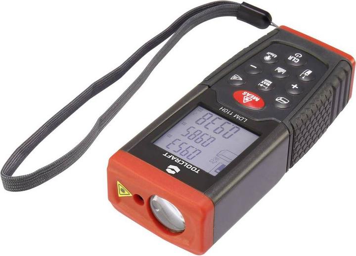 Produktbild Toolcraft Laser-Distanzmesser LDM 100 H (100 m, 635 nm)