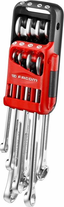 Productafbeelding Facom OGV Combinatiesleutel 441 XL 8 stuks (19 mm, 12 mm, 14 mm, 16 mm, 10 mm, 18 mm, 17 mm, 11 mm, 15 mm, 8 mm, 9 mm, 13 mm)