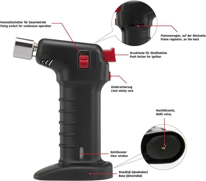 Image du produit Toolcraft Brûleur à gaz TC-FT-300