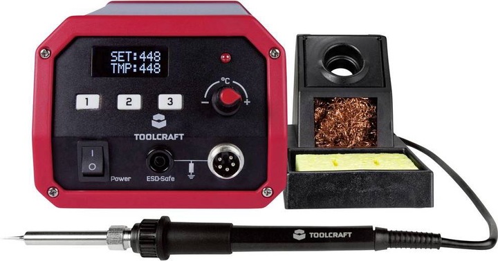 Toolcraft Digitale Lötstation ST-80D 80 W