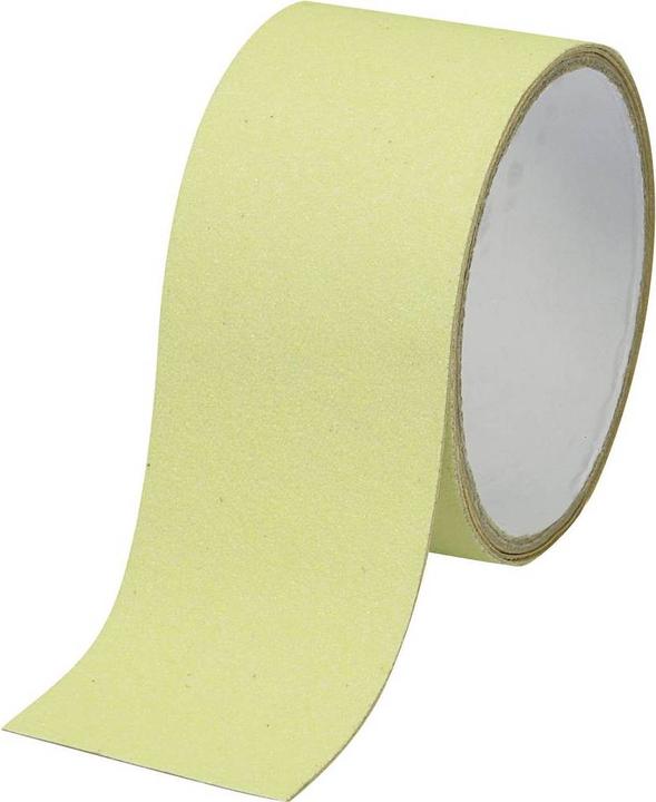 Actual product image Toolcraft Anti-slip tape, phosphorescent (50 mm)