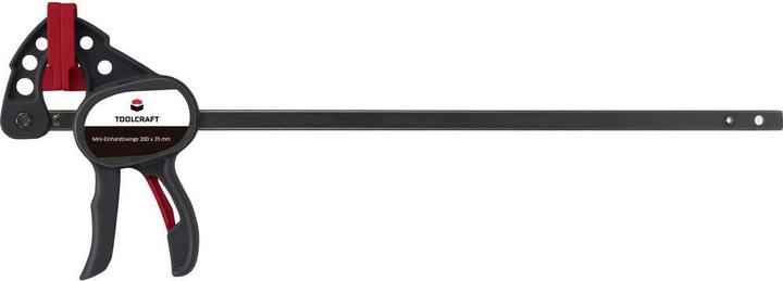 Image du produit Toolcraft Mini serre-joint à une main 200 X 35 mm 250 Nm (200 mm)