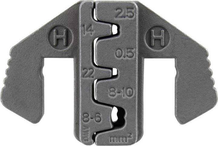 Image du produit Toolcraft Fiches plates, connecteur D-Sub Plage de sertissage : 2,5 à 10 mm². (50.20 mm)