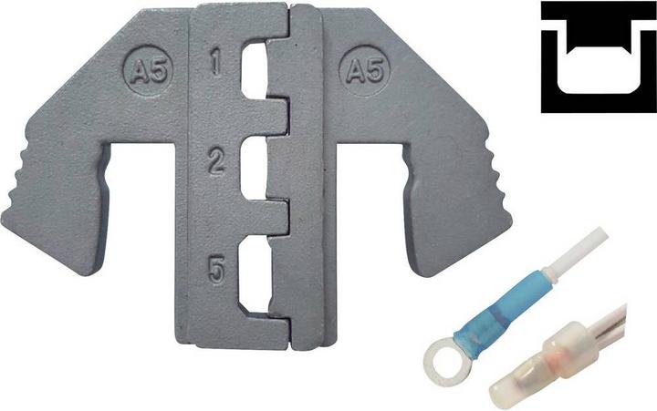 Image du produit Toolcraft Connecteurs d'extrémité, cosses avec gaine thermorétractable Plage d'écrasement : 0,5 à 6 mm². (51 mm)