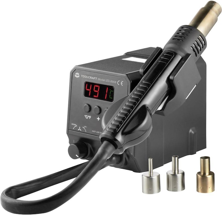 Image du produit Toolcraft Heissluft-Löt-/Entlötsystem für SMD