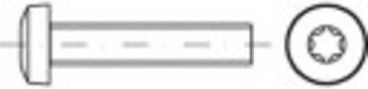 Image du produit Toolcraft Vis à tête bombée (200 Vis par pièce)