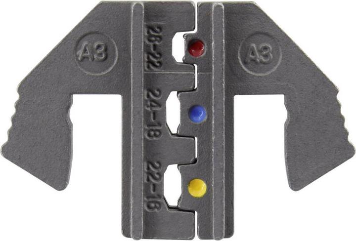 Image du produit Toolcraft Cosses isolées Plage d'écrasement : 0,1 à 1,5 mm². (50.80 mm)