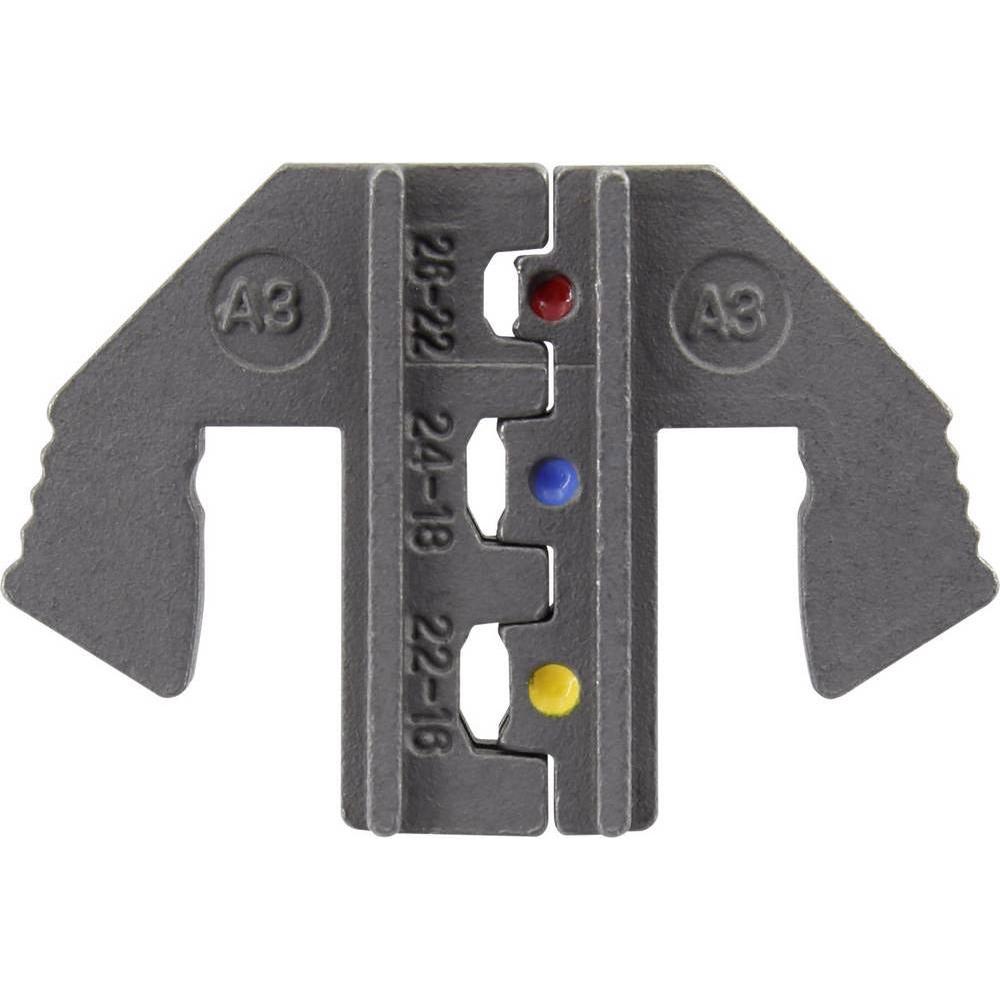 Toolcraft, Zange, Isolierte Kabelschuhe Quetschbereich: 0.1 bis 1.5 mm² (50.80 mm)