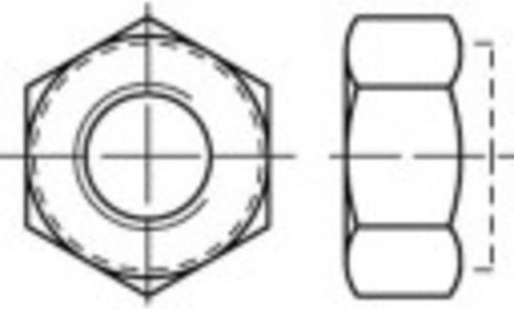 Produktbild Toolcraft Sechskantmuttern (M5)
