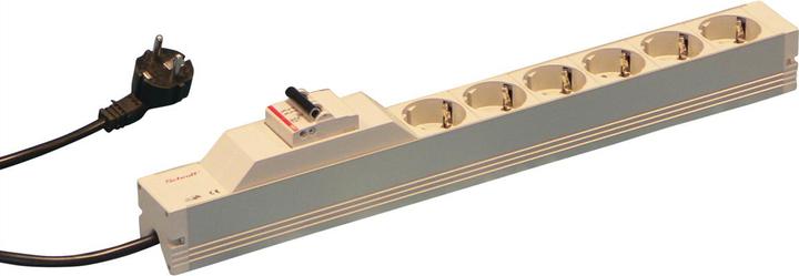 Image du produit Schroff Prises multiples (6x, CEE 7/3, 2 m)