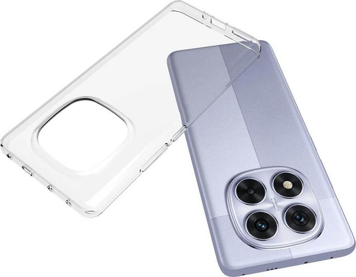 Actual product image Cover-Discount Xiaomi Redmi Note 14 Pro 5G / Poco X7 - Silikon Gummi Case transparent (Xiaomi Redmi Note 14 Pro 5G, Xiaomi Poco X7)