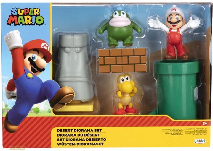 Actual product image Jakks Pacific World of Nintendo Super Mario Diorama Set Range (6)