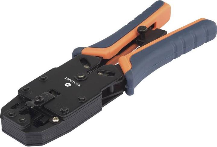 Produktbild Toolcraft Crimpzange RJ1011/12/45 4/6/8-polig (205 mm)