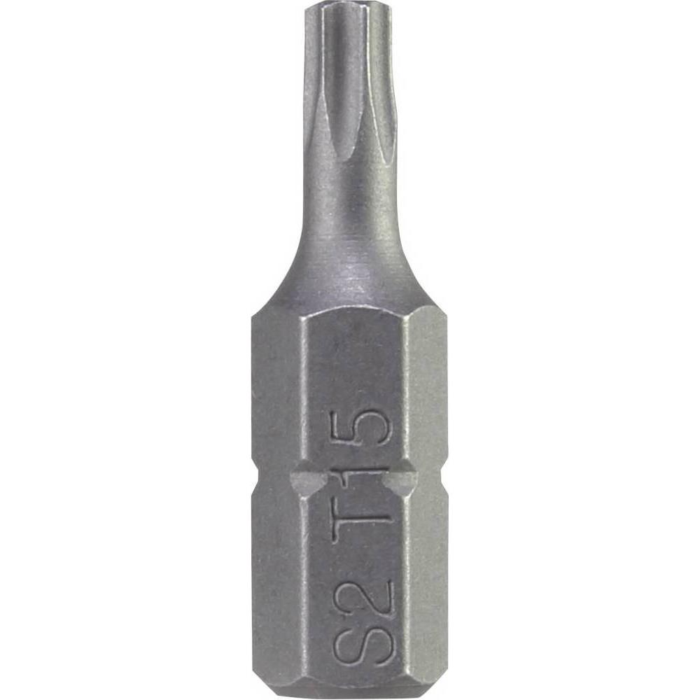 Thumbnail - Toolcraft, Bits, 50 Stück Bit T15 6.3 mm (1/4”) 25 mm (T 15)