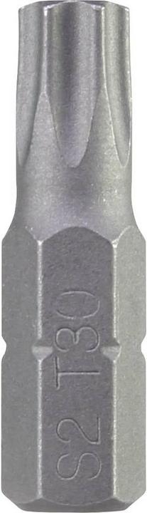 Actual product image Toolcraft 50 pieces Bit T30 6.3 mm (1/4") 25 mm (T 30)