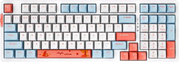 Actual product image VGN V98Pro V2 Gaming Keyboard, Box Autumn - Maple Sugar Limited Edition (US) (US, Wireless)