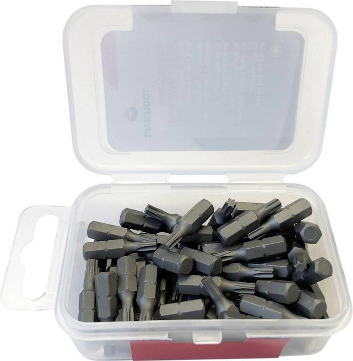 Actual product image Toolcraft 50 pieces Bit T30 6.3 mm (1/4") 25 mm (T 30)