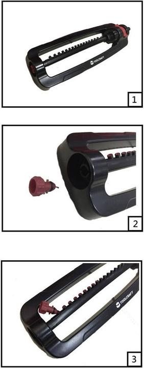 Productafbeelding Toolcraft Vierkante sproeier (Vierkante sproeier)