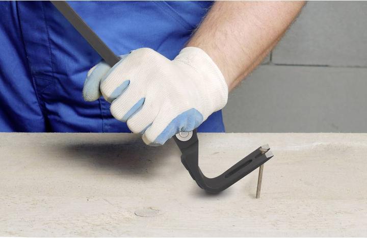 Actual product image Toolcraft Adjustable Nail Iron Crowbar 46cm