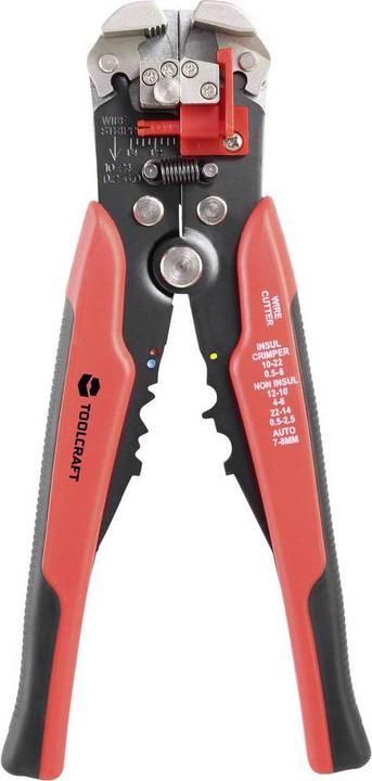 Produktbild Toolcraft Automatische Crimp- Und Abisolierzange (205 mm)