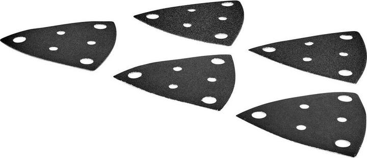 Produktbild Toolcraft 50tlg. Schleifblatt-Set 80 mm K60-K240 gelocht (60, 80, 120)