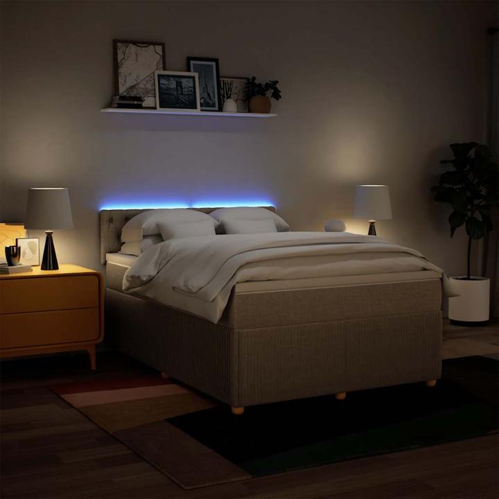 Produktbild vidaXL Boxspringbett (140 x 190 cm)