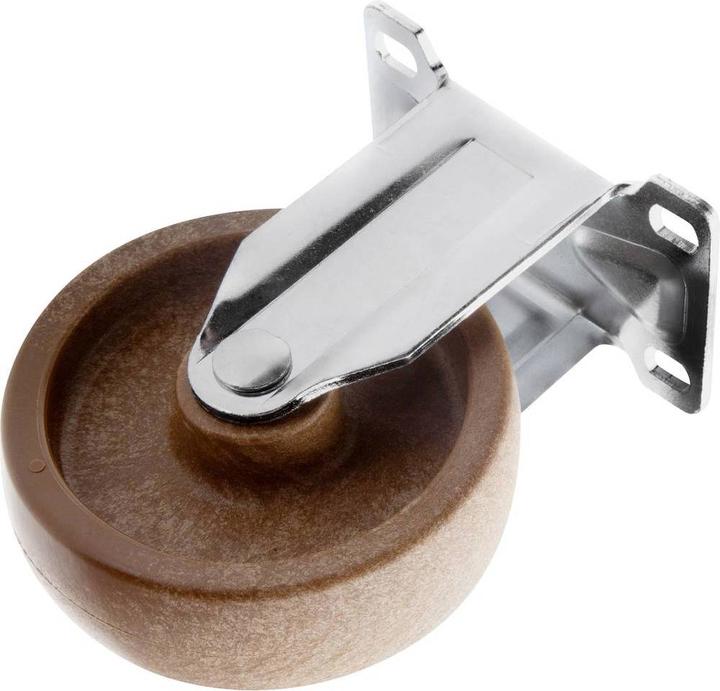 Productafbeelding Toolcraft Vast wiel Polyamide en vezels Boutbare plaat