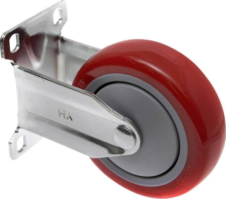 Produktbild Toolcraft Bockrolle PU Anschraubplatte