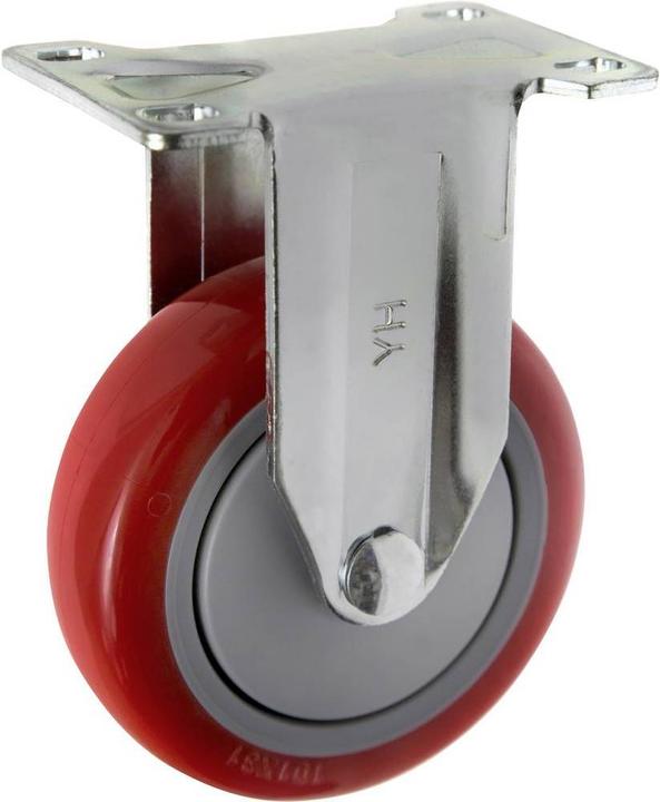 Produktbild Toolcraft Bockrolle PU Anschraubplatte