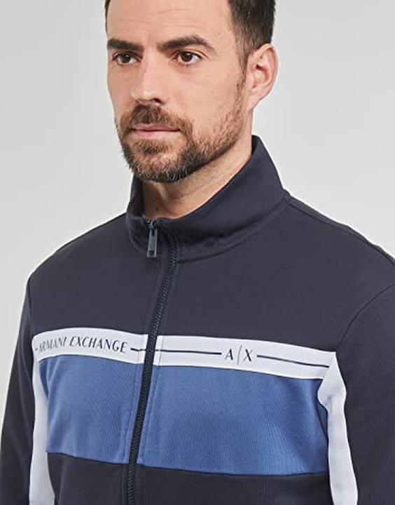 Produktbild Armani Exchange Felpa con Zip a Collo Alto (XL)