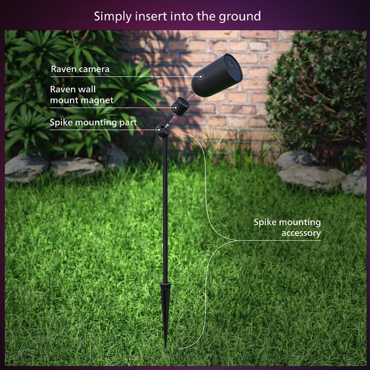 Immagine prodotto Philips Hue Fissa il supporto della telecamera con un picchetto a terra (Kit di montaggio)