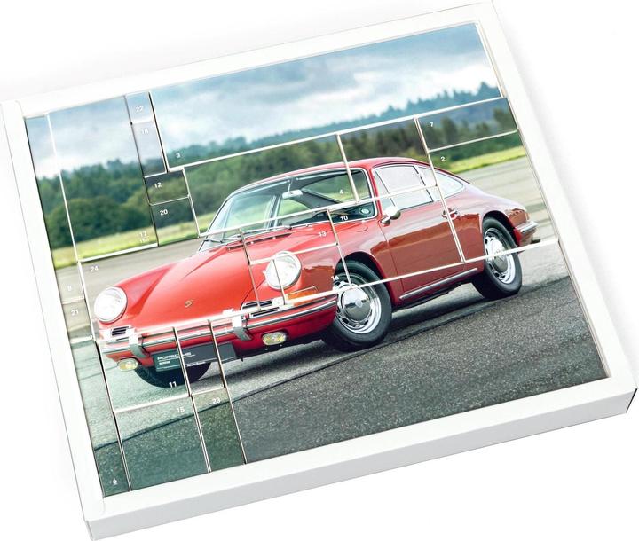 Image du produit Porsche 911 'Surfbrett' Bahamagelb Adventskalender