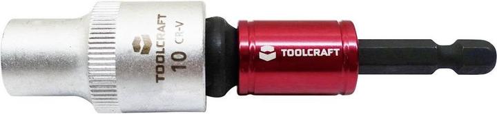 Actual product image Toolcraft 2 in 1 quick change bit holder length 72mm drive