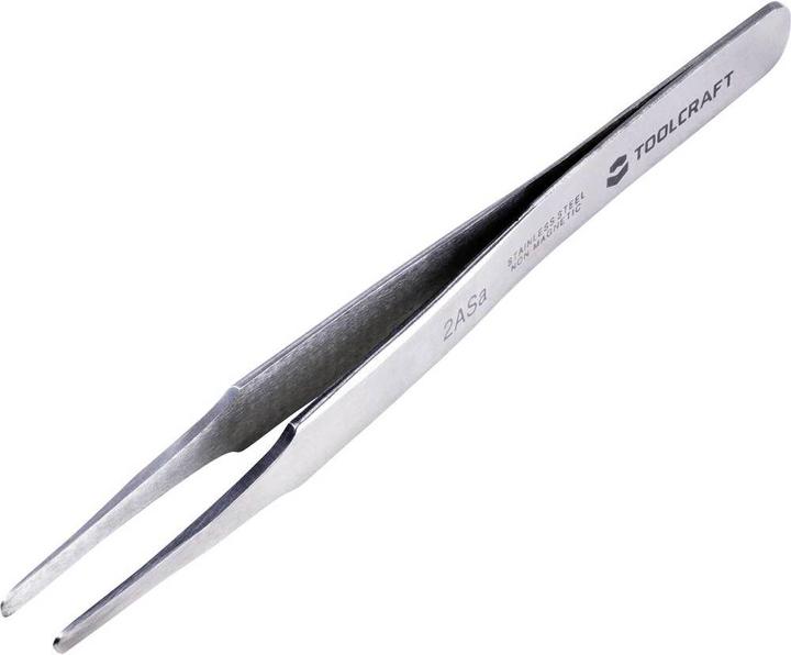 Immagine prodotto Toolcraft Pinzetta 2ASA a punta piatta 120 mm