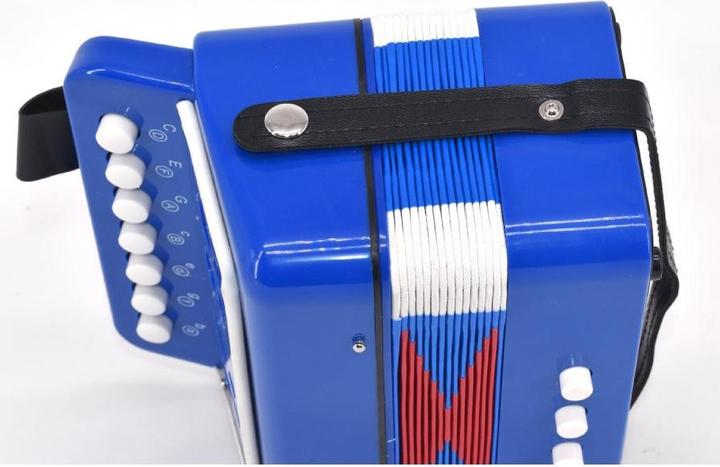 Produktbild Voggy"s Akkordeon / 7 Töne 2 Bässe und Luftventil - Das Kinder-Akkordeon im fröhlich-