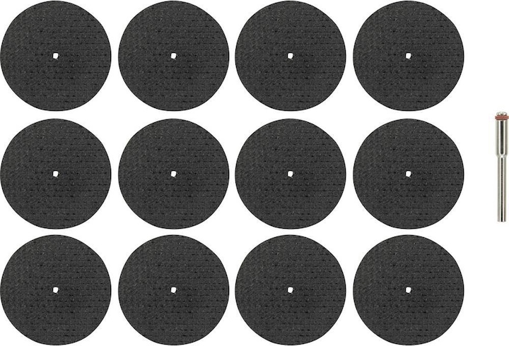 Produktbild Toolcraft 12er Trennscheiben-Set Ø 38X3.2MM mit Aufspanndorn
